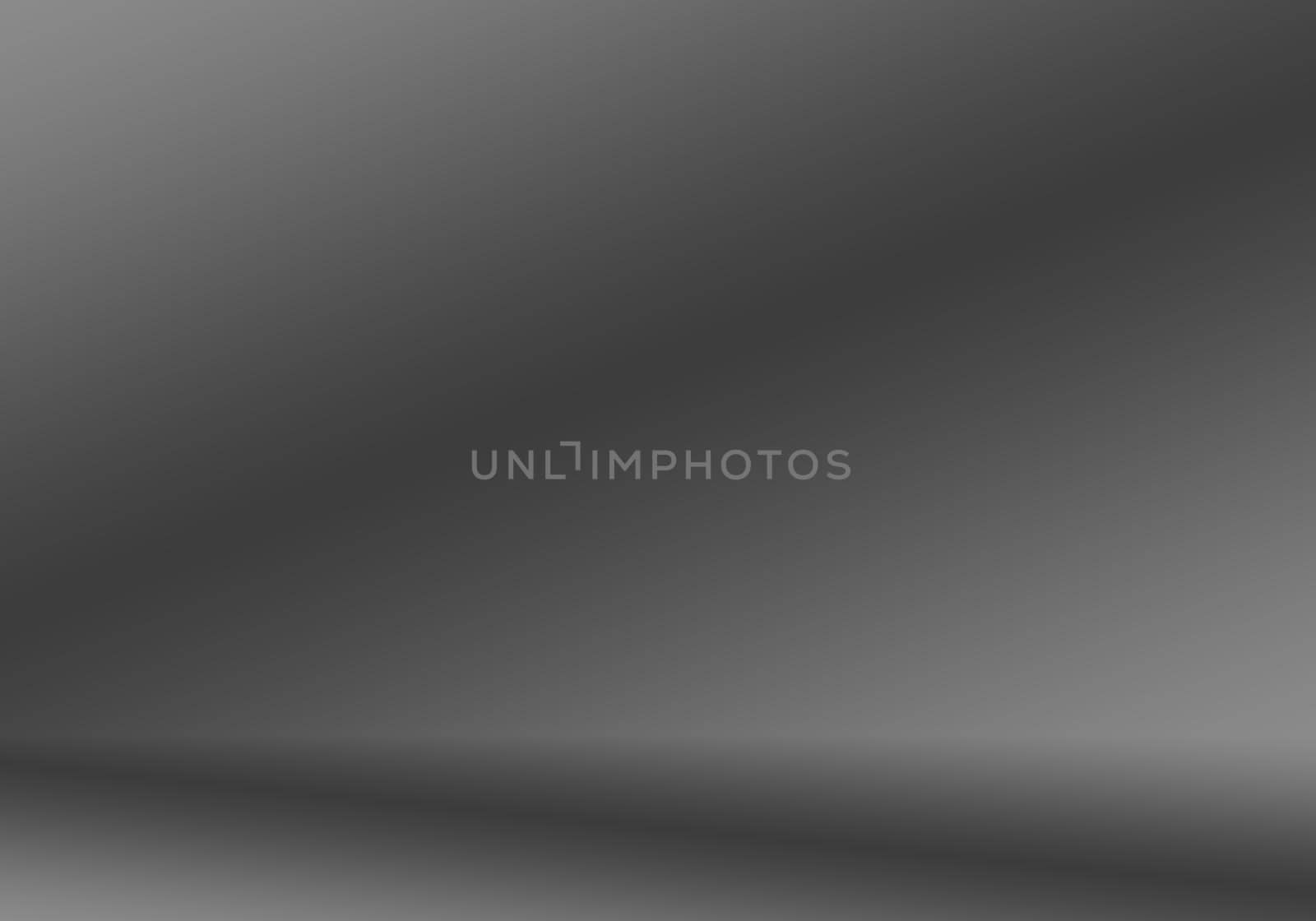 Abstract luxury blur dark grey and black gradient, used as background studio wall for display your products. by Benzoix