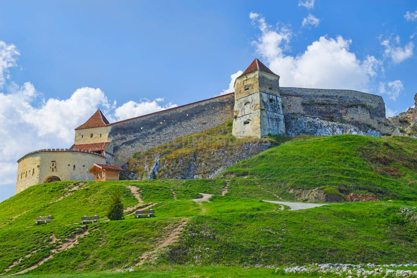 Rasnov medieval fortress in Transylvania by savcoco