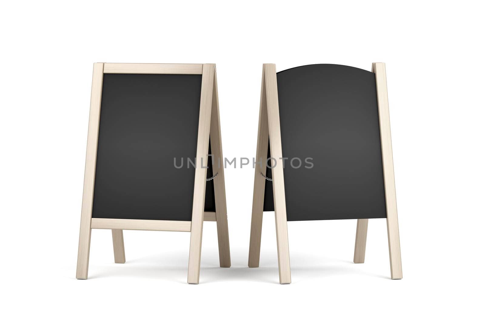 Menu display boards with different designs for outdoor use