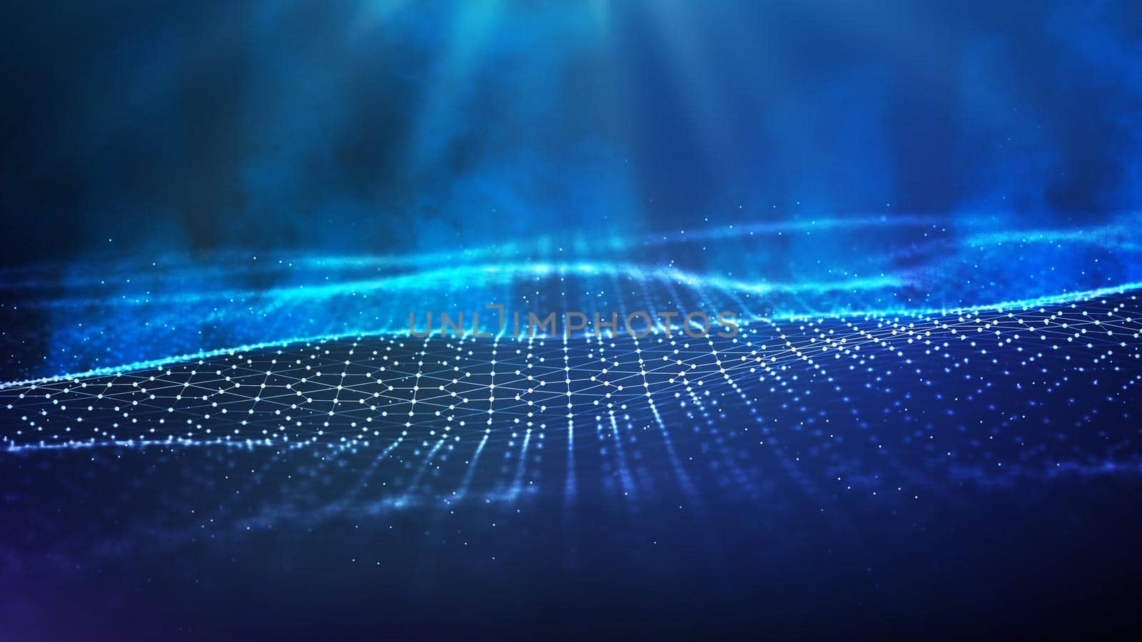 Blockchain technology background. Cryptocurrency fintech block chain network and programming concept.
