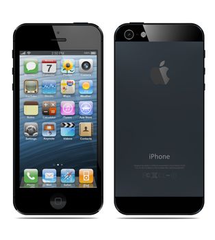 Galati, Romania- September 12, 2012: New Apple iPhone 5 was released for sale by Apple Inc on September 12, 2012. 