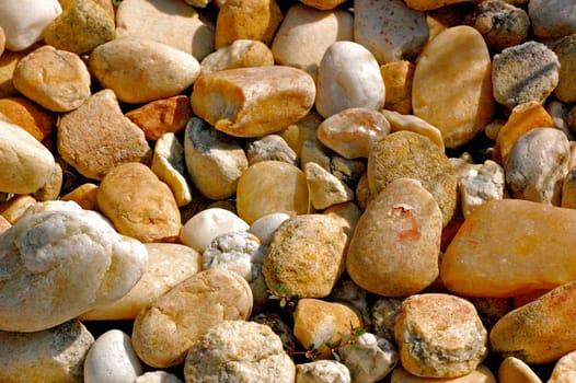Pebbles and shadows background