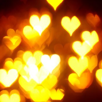 motion colored  heart abstract love background