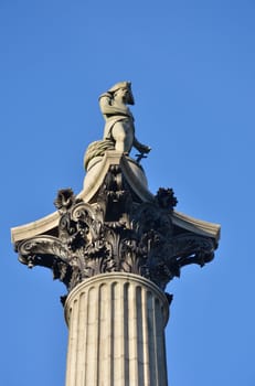 Close up of Nelsons column