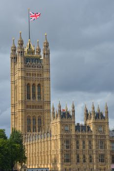 Tower at palace of westminster