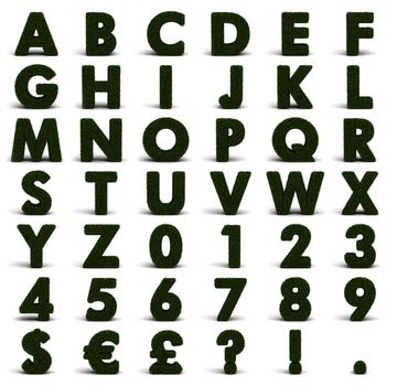 Grass Alphabet