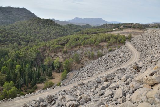 ardales natural park in the park located fifty kilometers from Malaga