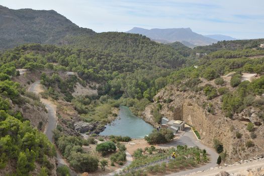 ardales natural park in the park located fifty kilometers from Malaga