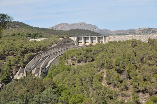 ardales natural park in the park located fifty kilometers from Malaga