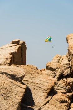 Summer fun - parasailing