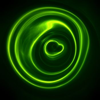 An image of a green plasma background