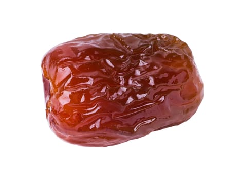 Dates, Fresh dates over white background