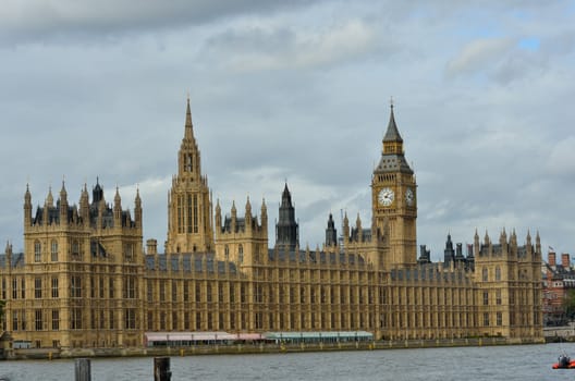 parliament over thames