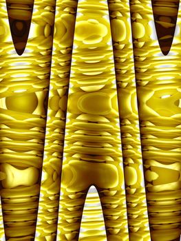 Image with abstract background of color of gold