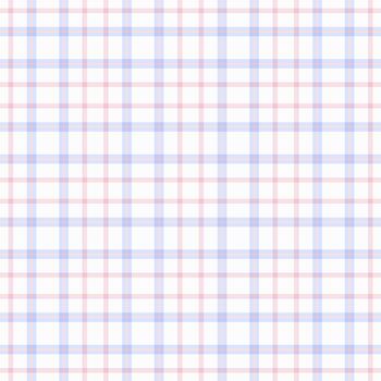 Baby blue, pink and white plaid