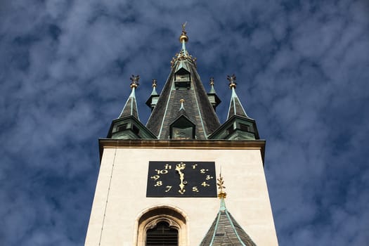 Detail of St.Stephen church in Prague