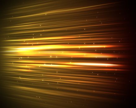 Background of orange lines horizontal and dots 