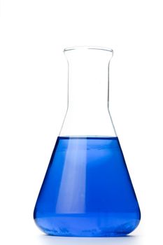 Erlenmeyer against a white background