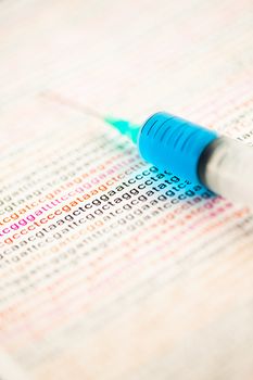 Dna analysis in colours