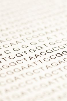 List of dna testing letters
