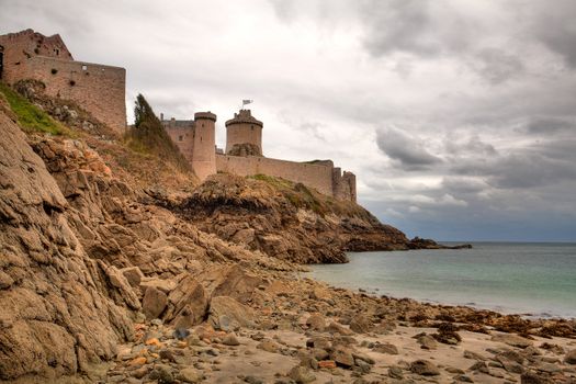 Fort La Latte-an impressive fortress from the 13th century dominating the ocean.