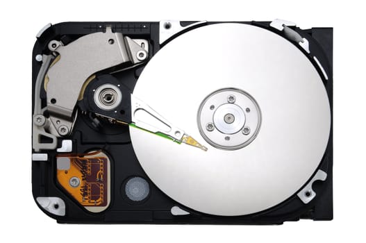 Opened Hard Drive