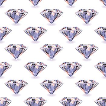Seamless tile background with repeat diamond design