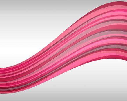 Background of a pink wave