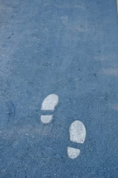 footmark on my way