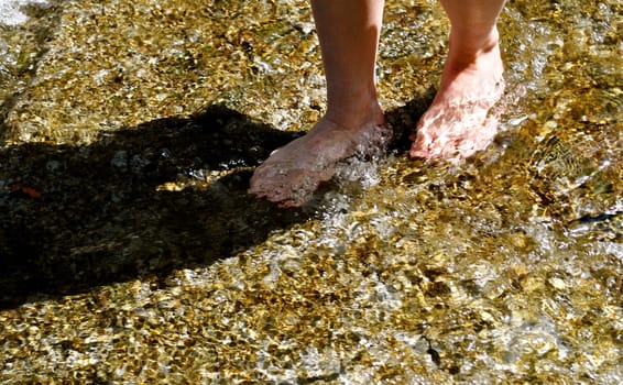 Toes in the water