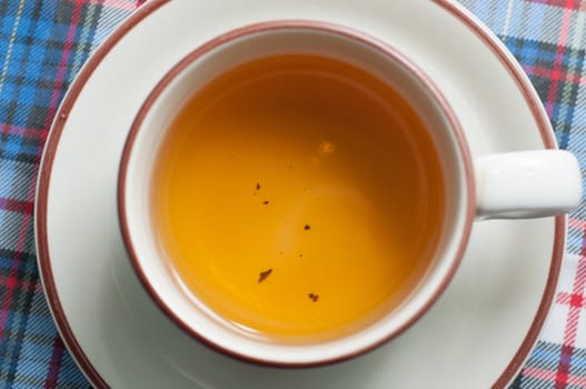 chinese hot tea in cup