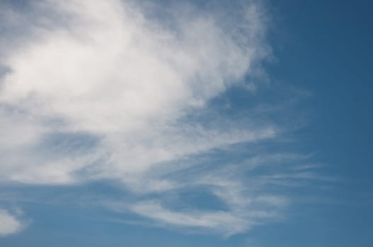 blue sky and clouds