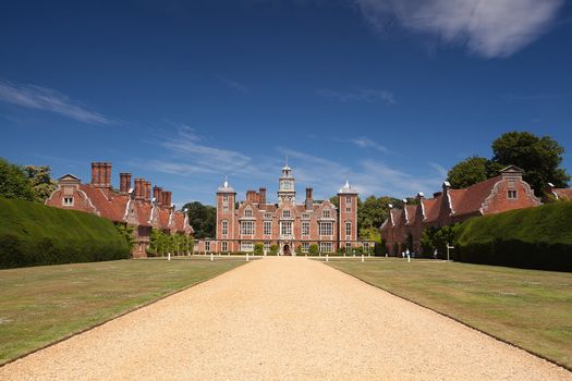 Famous Blickling Hall in Great Britain