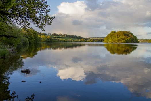 Beautiful Lake in the Scottish Highlands