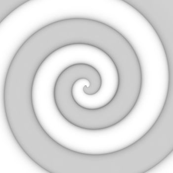 Abstract background of gray spiral swirl