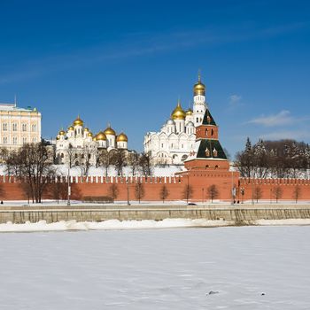 Famous Kremlin of Moscow, Russia