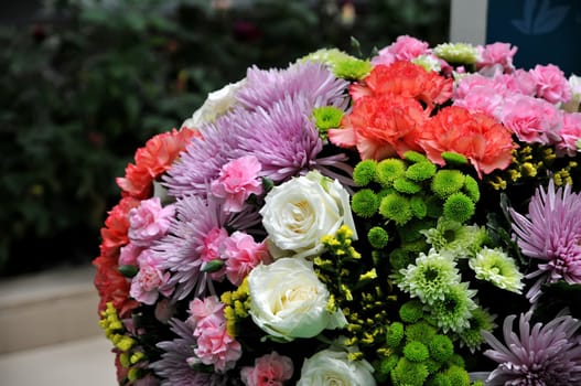 Beautiful bouquet of flowers