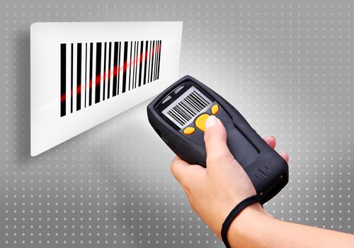 Handheld Computer for wireless barcode scanning identification Handheld Computer for wireless barcode scanning identification