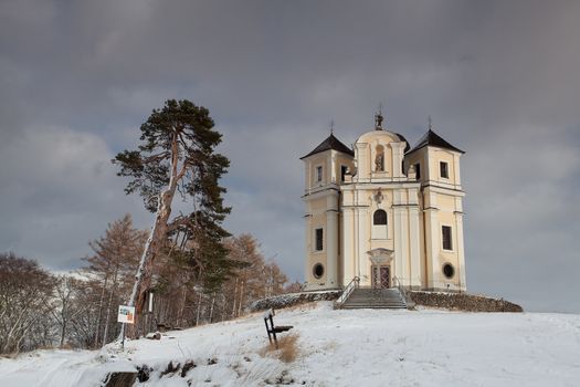 Place of pilgrimage Makova hora Poppy Mountain Bohemia