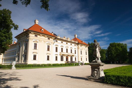 Castle in Slavkov - Austerlitz near Brno, Czech Republic