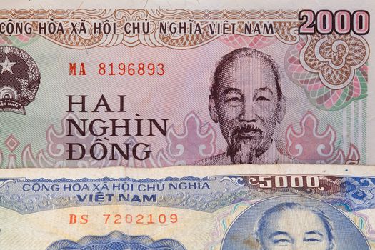 Banknotes - Dong bills of Vietnam