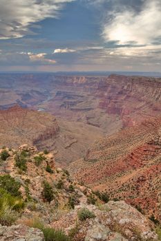 Grand Canyon after storm