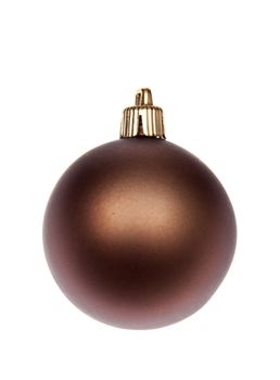 Christmas Decoration, photo on the white background