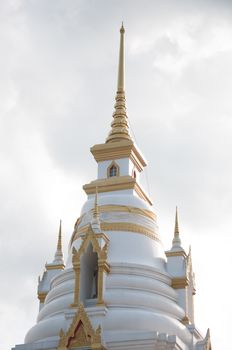 huakuan temple chedi in yala, thailand