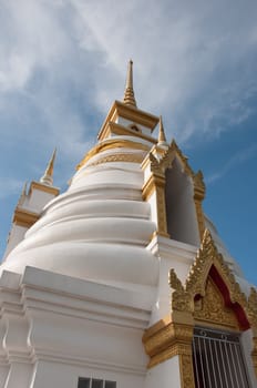 huakuan temple chedi in yala, thailand