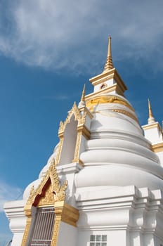 huakuan temple chedi in yala, thailand