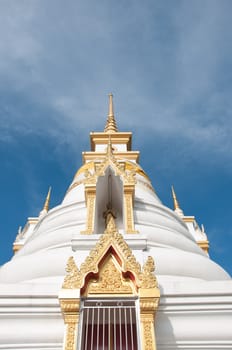 huakuan temple chedi in yala, thailand