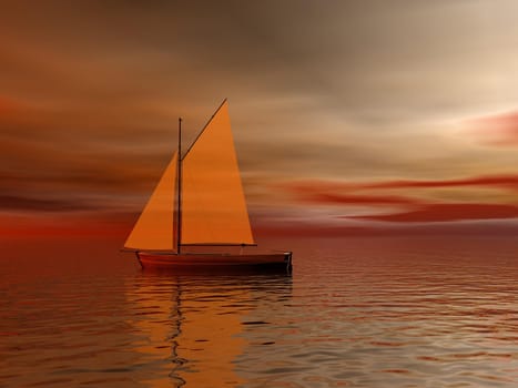 baot and sea