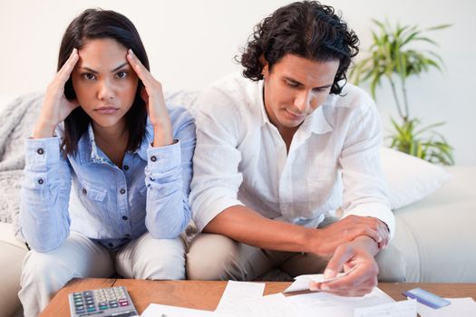 Young couple just found out they are broke