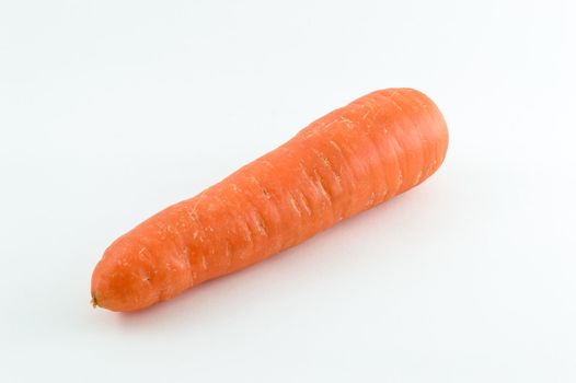 Carrot in isolated white background